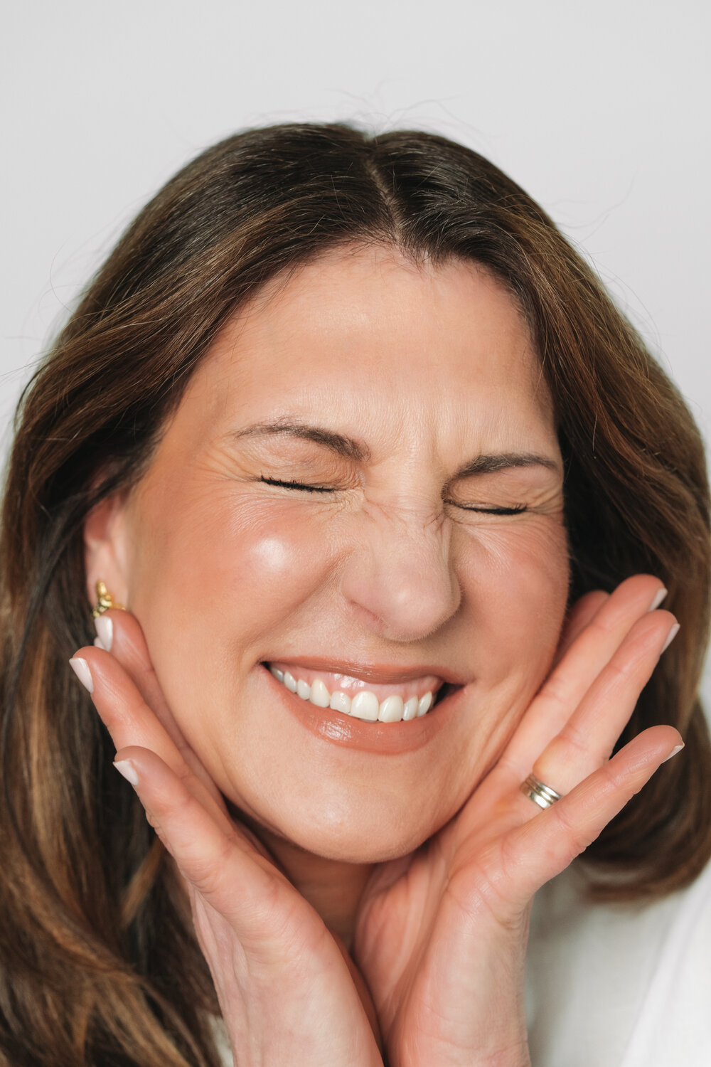 Glowing skin after menopause